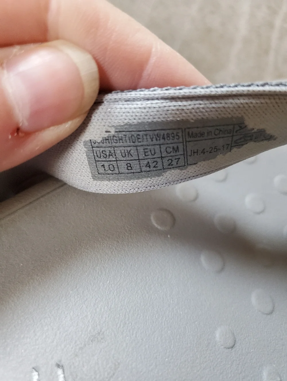 Vionic High Tide Platform Wedge Sandals In Pewter And Grey Size Womens 10